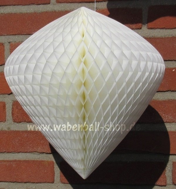 Wabenball-Form 6 - Weiß