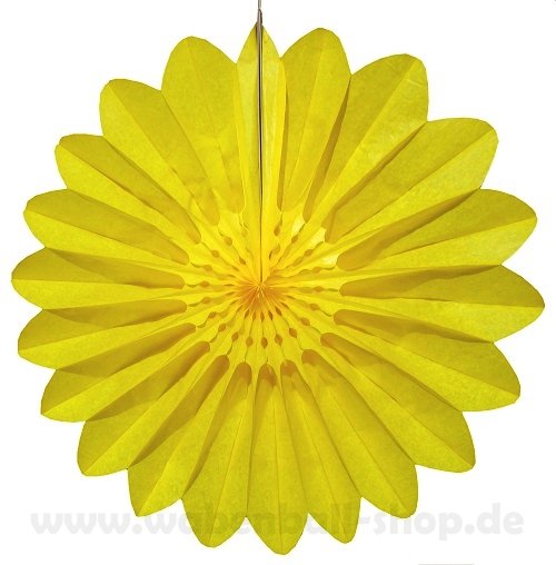 Blumenrosette LUNA - Gelb