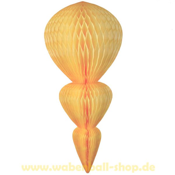Wabenball-Form 1 - Apricot