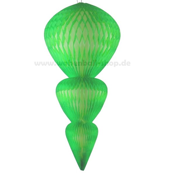 Wabenball-Form 1 - Grasgrün-Weiß