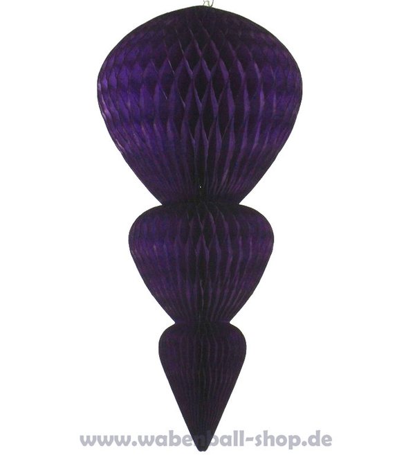 Wabenball-Form 1 - Purpurviolett