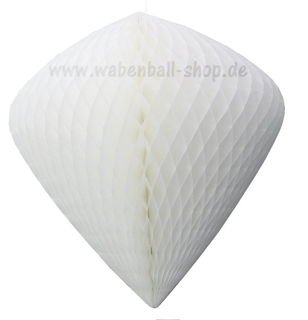Wabenball-Form 6 - Weiß