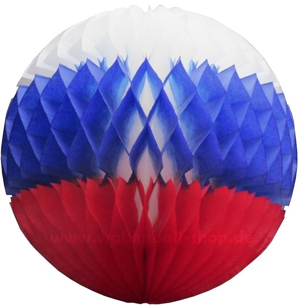 Russland-Ball - Weiß-Blau-Rot