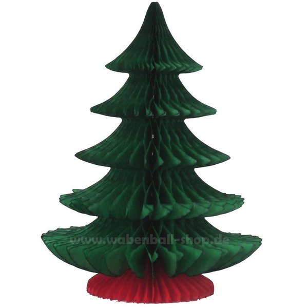 Weihnachtsbaum - grün-rot
